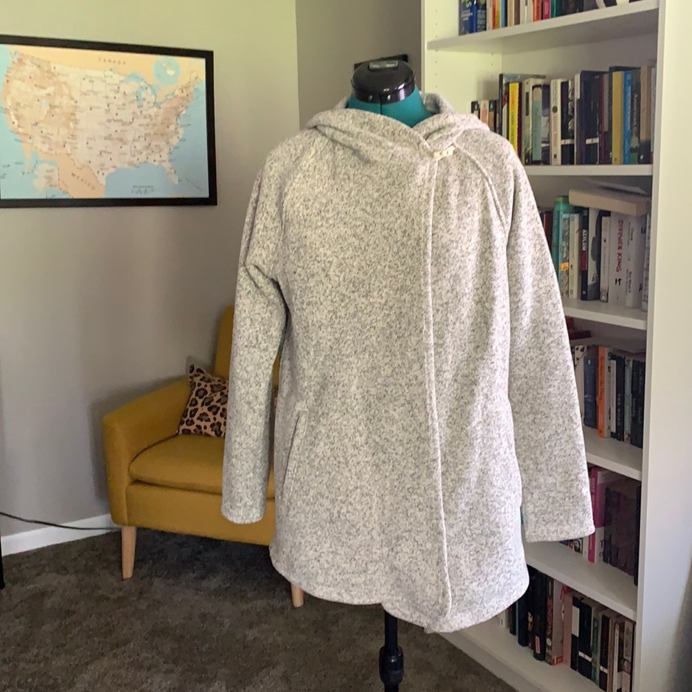 North Face sweater jacket